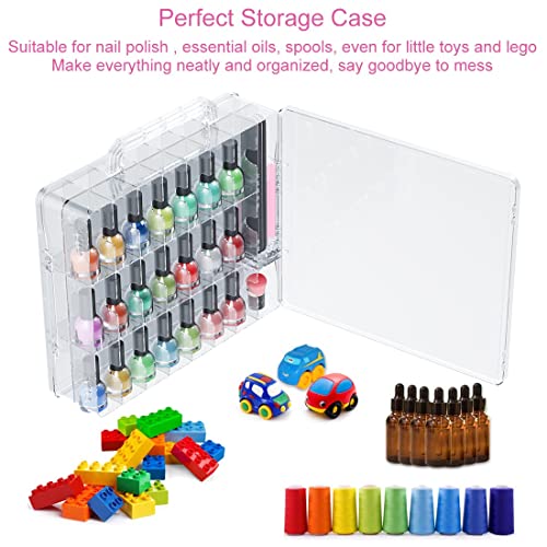 JIASHENG Estuche organizador de esmalte de uñas para 48 bote