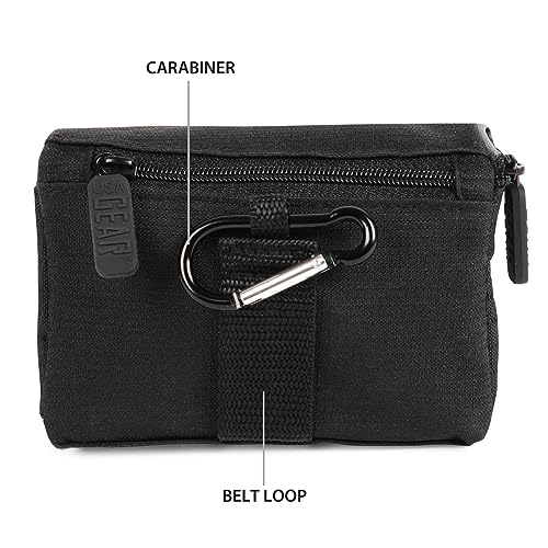 USA Gear Funda pequeña para cámara con trabilla para cinturó