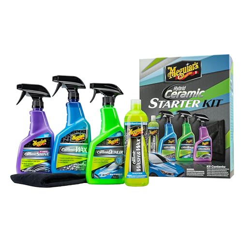 Meguiar's Kit de inicio de cerámica híbrida – Kit de detalle