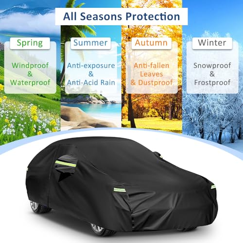 Sailnovo Funda impermeable para todo tipo de clima, 7 capas