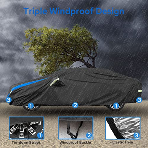 Funda impermeable para automóvil para todo tipo de clima, pa