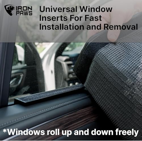 Funda de asiento de coche para perro con protector de arañaz