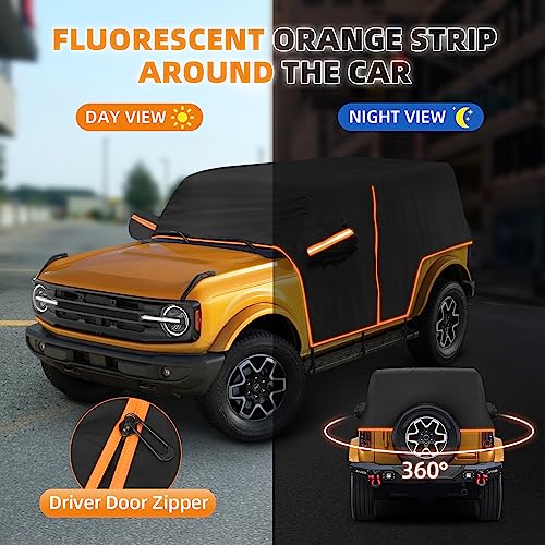 Funda para automóvil Bronco de 4 puertas 2021 2022 2023, cub