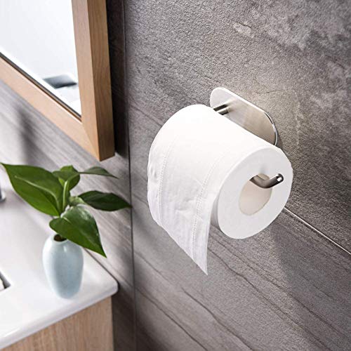YIGII MST001 - Soporte de papel higiénico adhesivo para baño