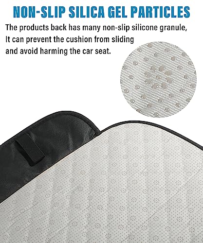 Zlirfy - Funda para asiento de automóvil, cómodo cojín para
