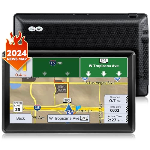 Navegación GPS para coche, guía de carril de dirección de gi