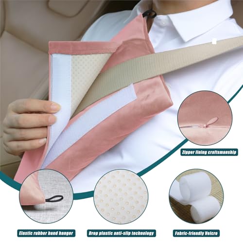 Twin Six Almohada de cinturón de seguridad súper suave, almo