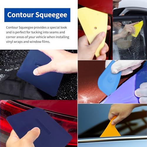 Kit de herramientas de envoltura de vinilo para vehículos, 2