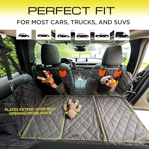 Funda de asiento de coche para perro para asiento trasero |