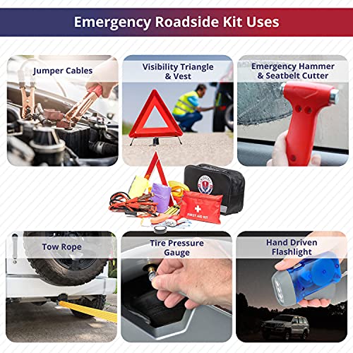 Kit de emergencia para automóvil de asistencia en carretera,