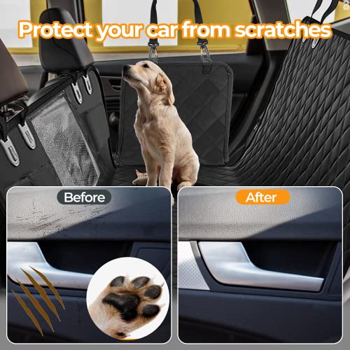 Simple Deluxe Funda de asiento de coche para perro para asie