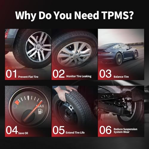 Marsflex Sensor TPMS apto para Ford Lincoln Mercury, F150 F2
