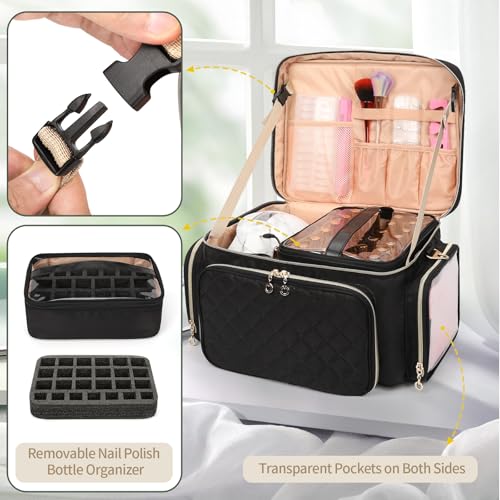 Organizador de esmalte de uñas, almacenamiento de esmalte de