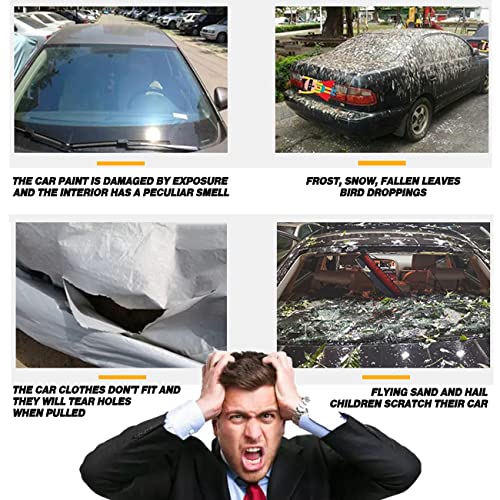 Funda completa de 6 capas para sedán, vagón, cupé, hatchback