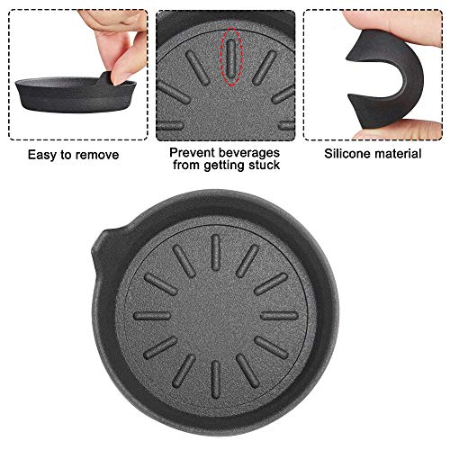 WINKA 4 posavasos universales de silicona para portavasos de