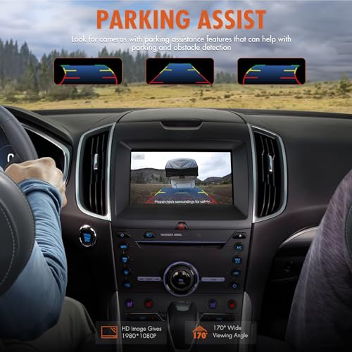 Cámara de visión trasera compatible con Ford Edge 2011 2012