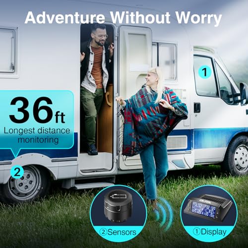 GUTA GT40 RV Sistema de monitoreo de presión de neumáticos,