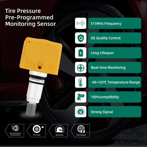 Sensor de presión de neumáticos CDWTPS, 40700-JA01B 40700-CD