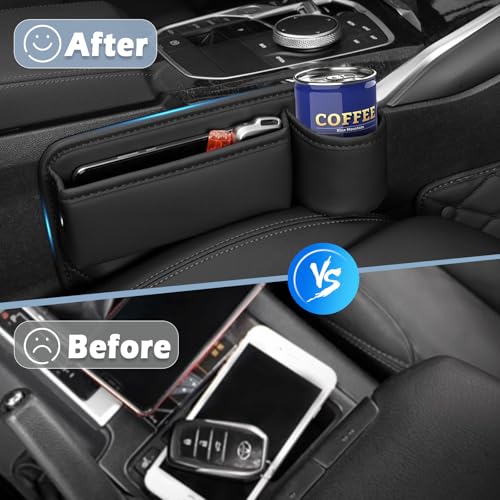 Organizador de espacio para asiento de automóvil con portava