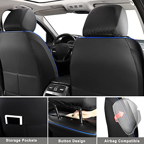Huidasource Fundas de asiento de automóvil, funda de cojín d