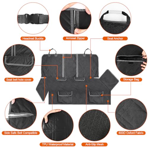 Funda de asiento para perro compatible con SUV Ford Expediti