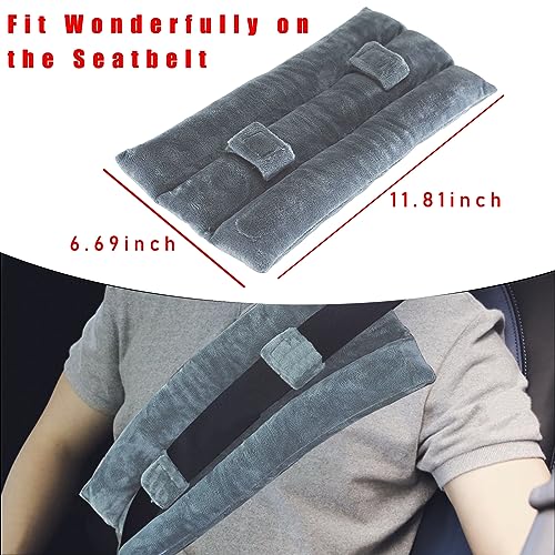 Ziciner Almohadas de cinturón de seguridad para mastectomía,
