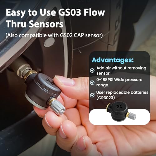 GUTA Sistema de monitoreo de presión de neumáticos, TPMS de