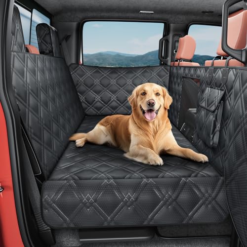Extensor de asiento trasero de camión para perros, funda imp