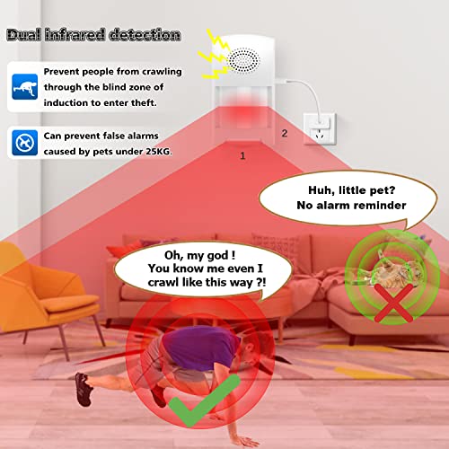 Alarma con sensor de movimiento WiFi: Alerta de detector de