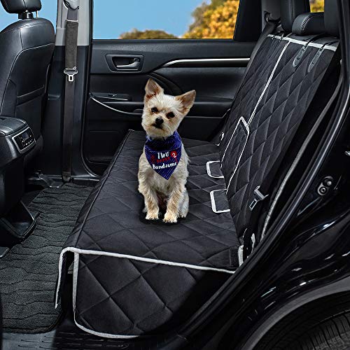Funda de asiento trasero de automóvil para perro, antidesliz