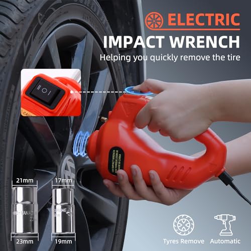 Kit de gato eléctrico hidráulico para automóvil de 5 tonelad