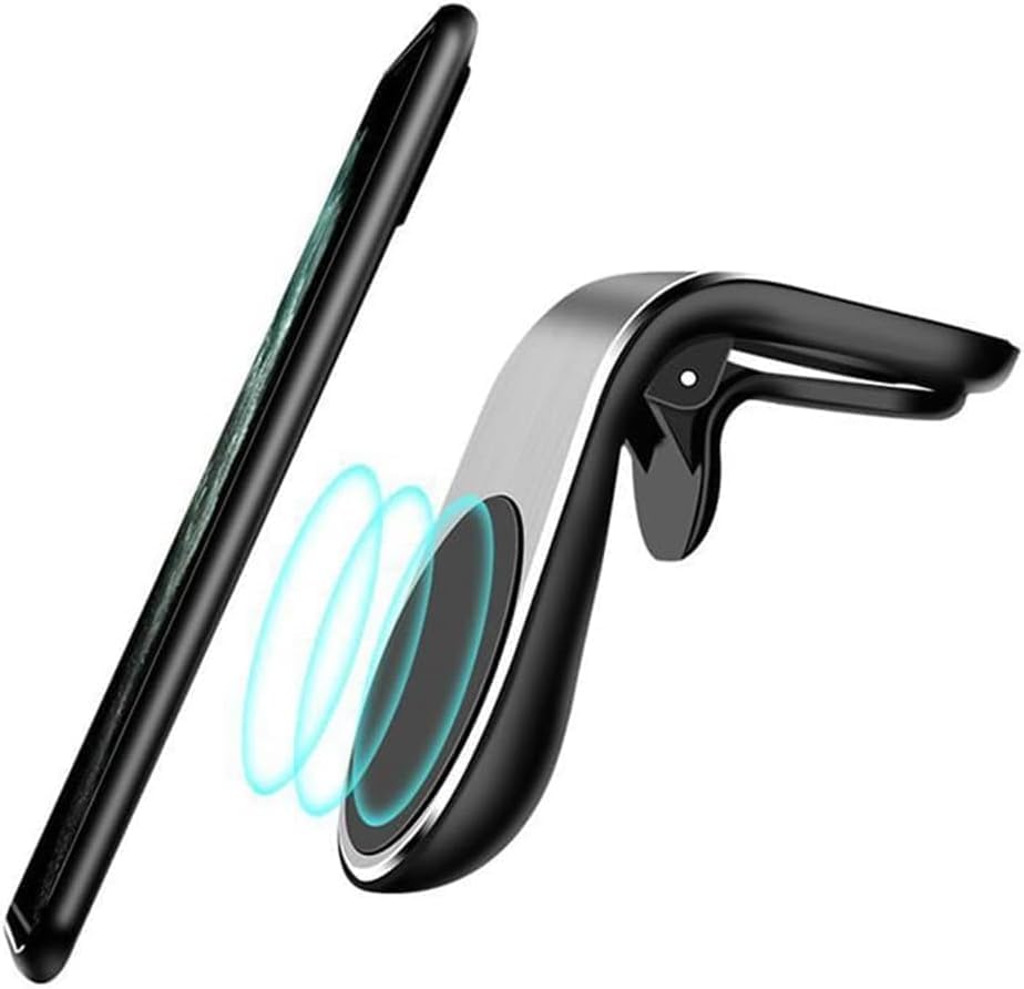 Soporte magnético de navegación para teléfono móvil, tipo L,