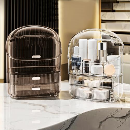 DASITON Organizador de maquillaje para tocador, organizador