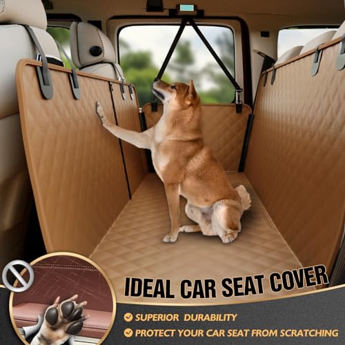 KNODEL - Funda de asiento trasero 100 % impermeable para mas