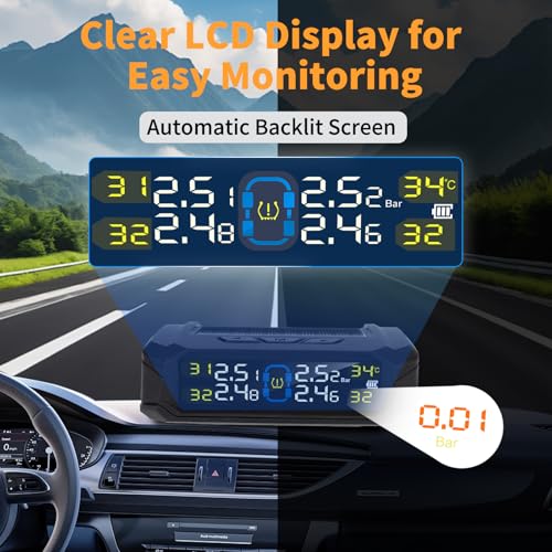 Sistema de monitoreo de presión de neumáticos para automóvil