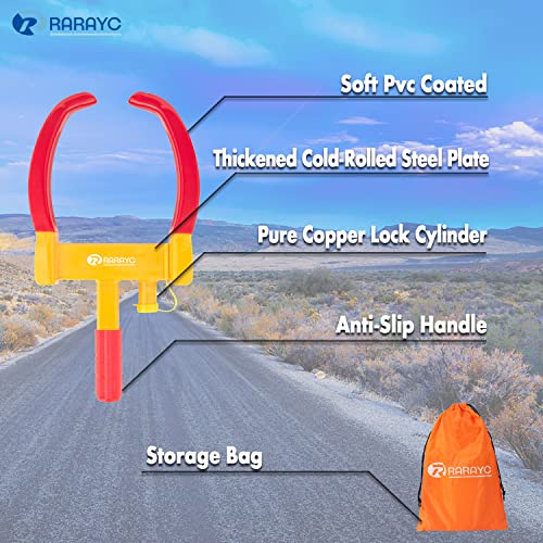 Cerradura de rueda universal resistente de seguridad para re