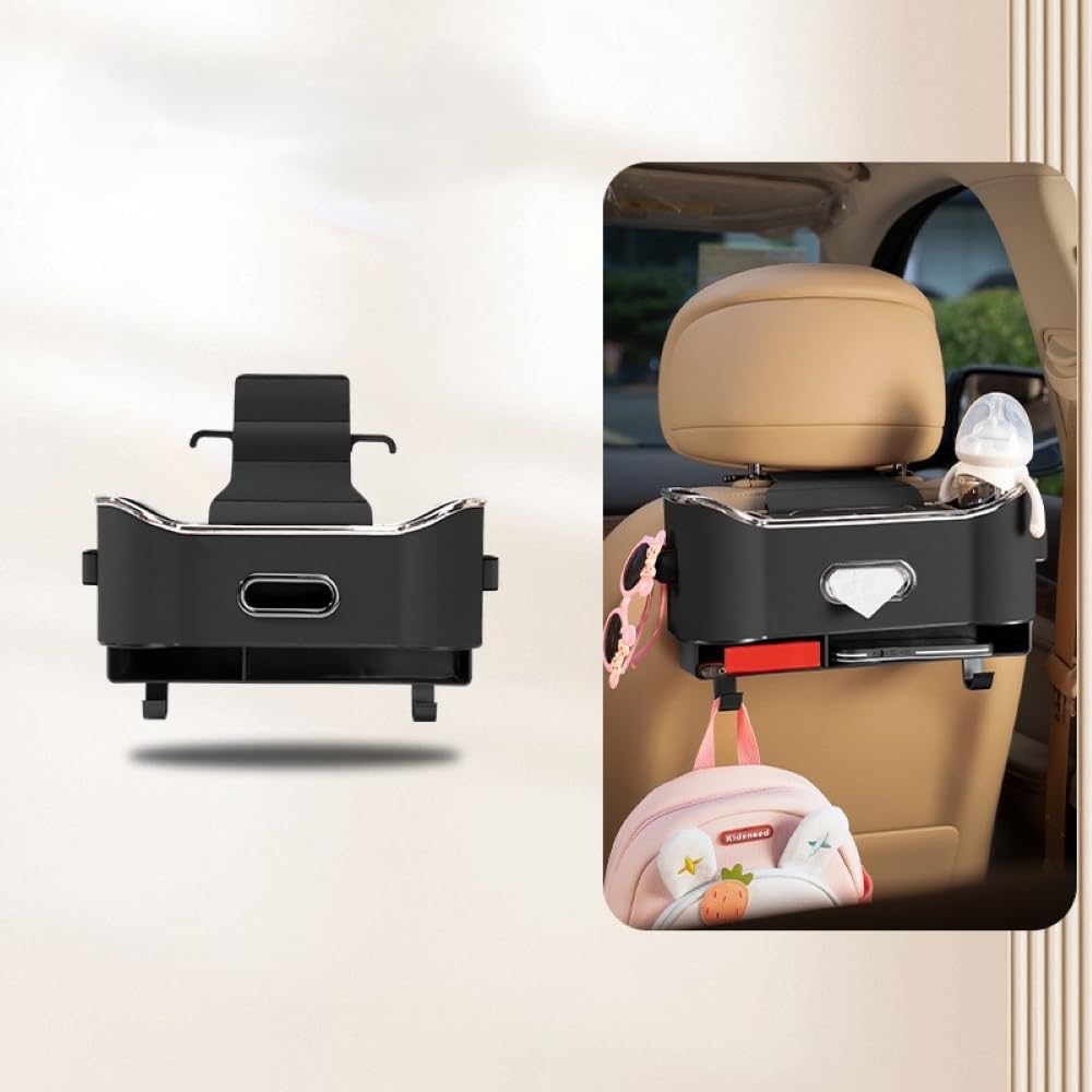 Organizador de asiento de automóvil, caja de almacenamiento