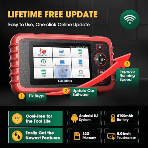 LAUNCH CRP129X Elite - Escáner OBD2 para automóvil, FCA Auto