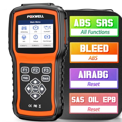 FOXWELL NT630 Plus OBD2 escáner con ABS y SRS función comple