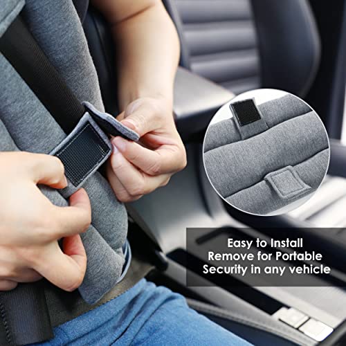 FRESHME Almohada para cinturón de seguridad de automóvil, 10