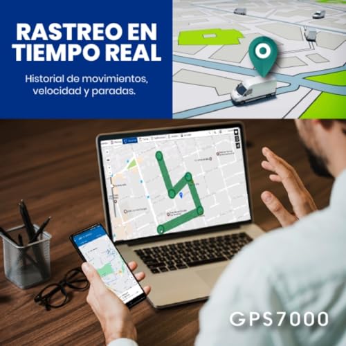 -Rastreador GPS oculto 4G para vehículos | 6 meses de servic