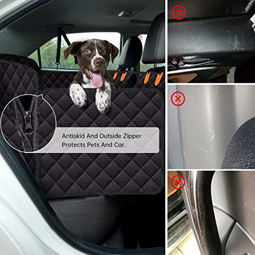 Funda de asiento de automóvil para perro, 100% impermeable,
