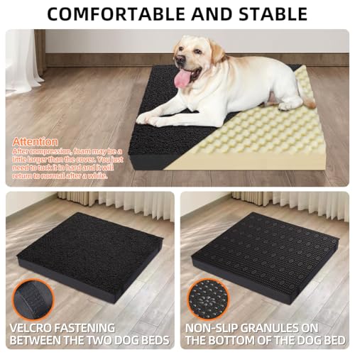 Cama para perro para extensor de asiento trasero de automóvi