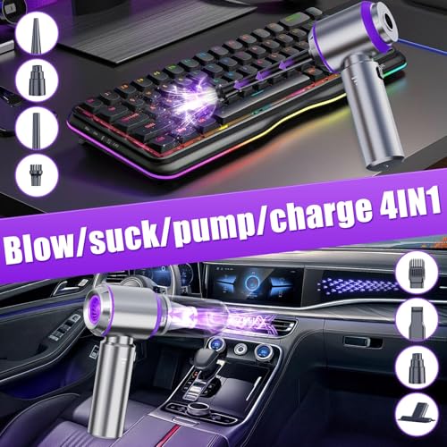 Mini Cordless Handheld Car Vacuum Cleaner/Air Duster/Blower/