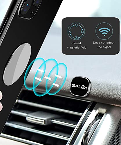 SALEX Soporte magnético para coche, paquete de 5. 5 soportes