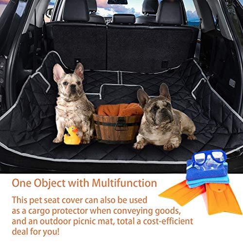 Funda de asiento trasero de automóvil para perro, antidesliz