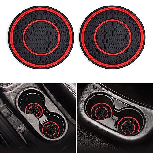 2 posavasos de automóvil para portavasos de automóvil, antid