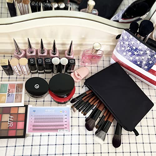 Bolsa de maquillaje perezosa, organizador de cosméticos de,