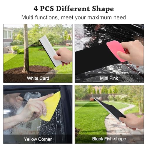Kit de herramientas de tintado para ventanas de automóvil, 9