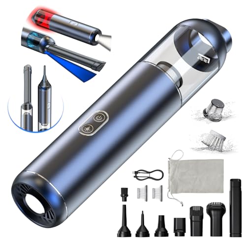 Aspiradora portátil inalámbrica para automóvil con motor sin